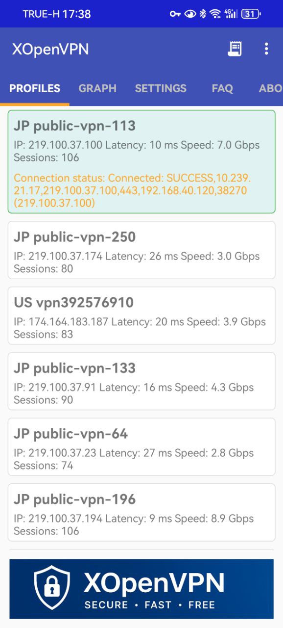 XOpenVPN Dashboard